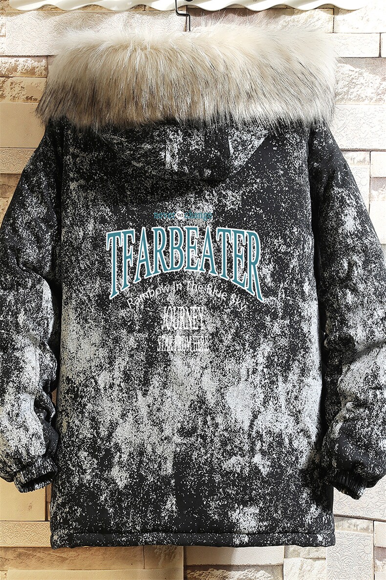 MC49050-P135日系潮衣男大码派克服男工装服外套袄砖墙,男装棉衣,电商A040A