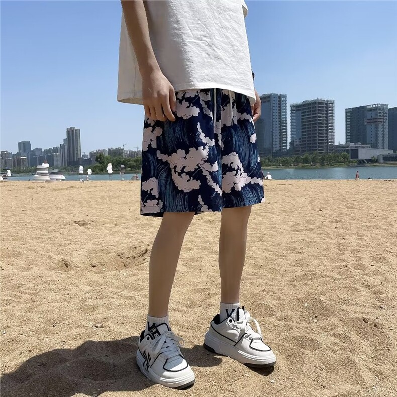 五分裤工装裤宽松型青春流行夏季新款男微弹时尚DK5517-P23,男装休闲裤,星座1109-3