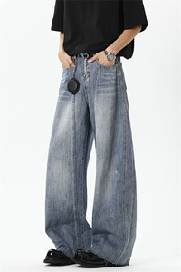2026 春季新款 无影墙大码水洗弯刀牛仔裤M-5XL GK25409-特P40图片