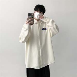 男生宽松长袖衬衫KD625-P30图片