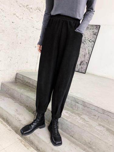 【现货】针织加厚休闲裤,女装休闲裤,壹题YITI