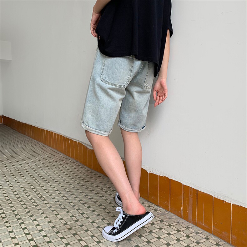 潮流春季牛仔裤男牛仔短裤D682P35,男装牛仔裤,星座1116-2