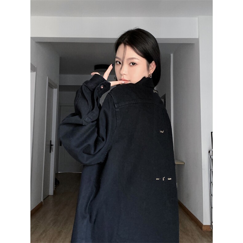 男女休闲时尚潮流牛仔衬衣情侣装衬衫衬衣228-11501-P50,男装衬衫,星座228-1
