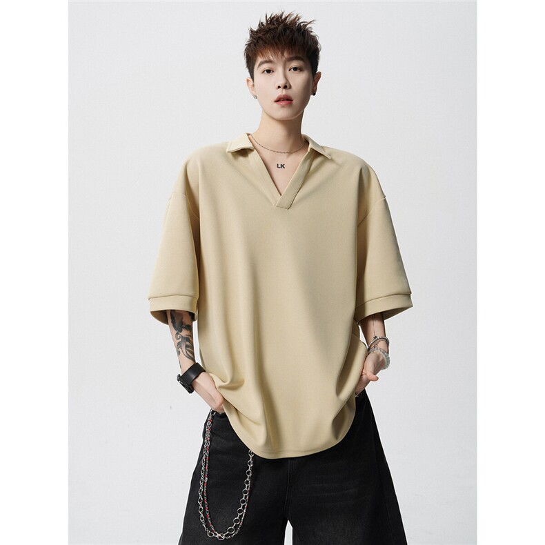 PZ2516特P28控48聚酯纤维重磅POLO衫短袖T无影墙,男装Polo衫,电商B370
