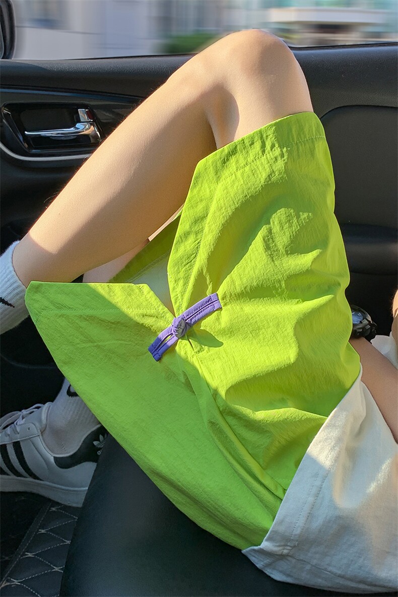 现货夏季多巴胺撞色排扣设计宽松速干短裤DK7957-特P22,男装牛仔裤,电商A059
