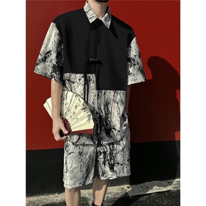 1新中式套装TZ77797特P51衬衫CS77798特P33DK77055特P18大码M-5XL图片