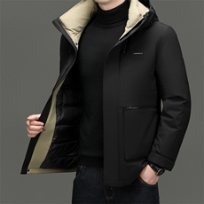 C93986钱塘2020-2商务休闲冬季新款百搭中年男士羽绒服P310，男装羽绒服，钱塘207-2