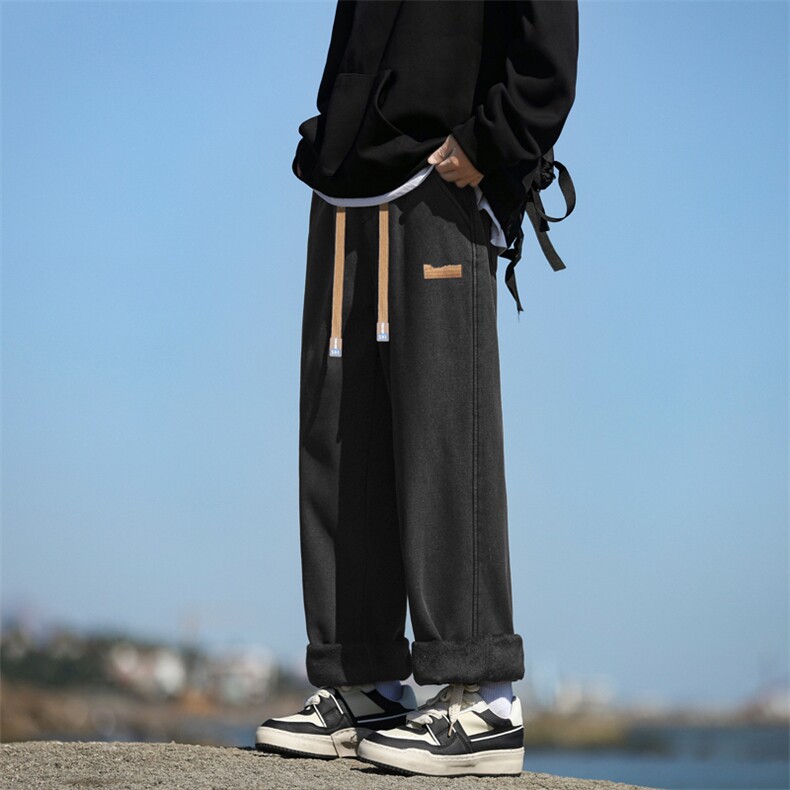 潮流时尚加厚宽松百搭显瘦男秋冬款运动休闲裤JRK825-特批-47,男装休闲裤,星座718-1