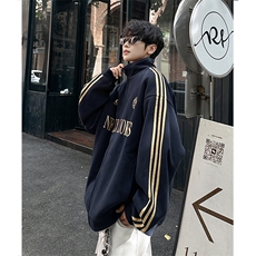 F548P55秋装男装休闲卫衣时尚宽松外套运动男装，男装卫衣，星座512-6