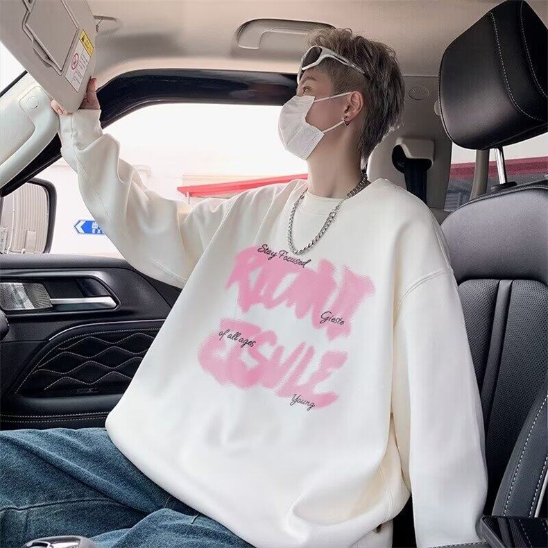 美式复古直筒宽松牛仔裤男水洗做旧潮牌裤子高街百搭街头水洗做旧图片