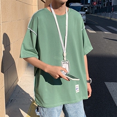 数据款！仿纯棉短袖t恤男新款百搭宽松潮流休闲T恤衫TC3013-P25，男装T恤，星座717