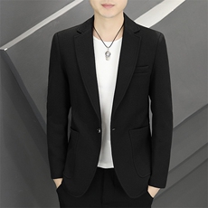 新款春秋帅气休闲韩版时尚潮流修身男士小西服外套-P90，男装西服，星座613B