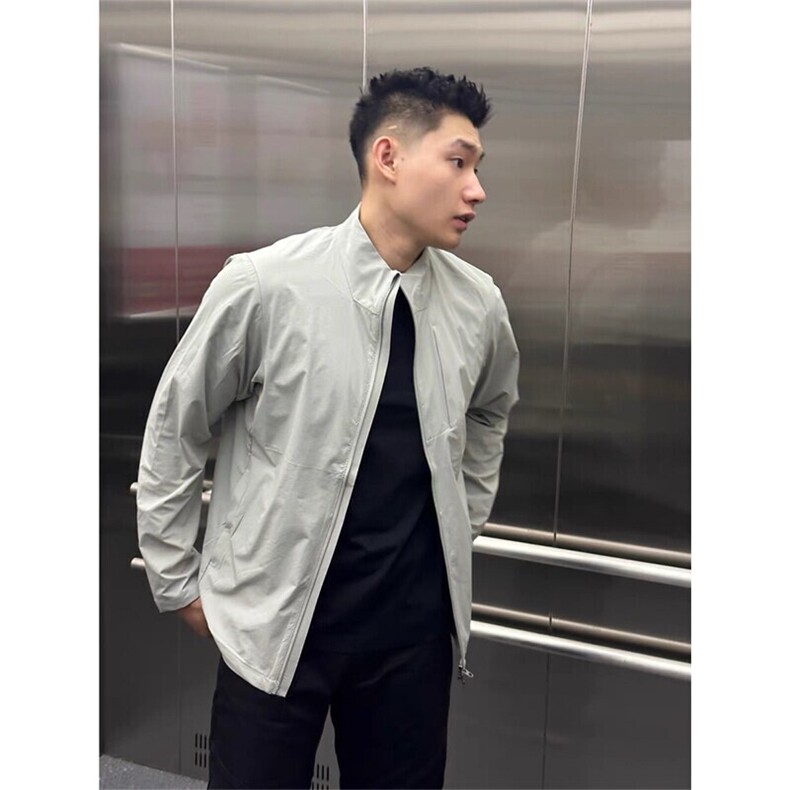 【网图】夏季休闲炸街薄夹克男外套韩版个性防晒衣JK968-特P40图片