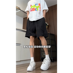 夏季休闲冰丝短裤宽松版透气五分裤A061-AD00214-特P20图片