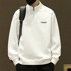 现货主推立领拉链卫衣春季新品潮流休闲青年卫衣TW6100-P73，男装卫衣，星座1105-3