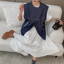 韩版马甲，女装马甲，mo cha dan