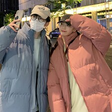 推荐2023冬季新款棉衣港风情侣棉服潮牌宽松上衣M6688，男装棉衣，星座815-2