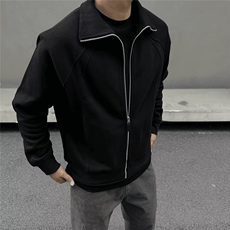 卫衣外套春秋新款潮流潮牌宽松百搭立领开衫外套WY84-P50，女装短外套，星座208-5
