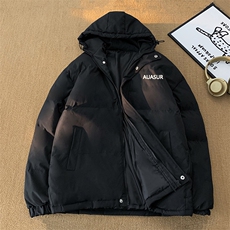 秋冬新款港风美式日系复古vibe重磅充棉连帽棉服男潮流ZM472-P70，男装棉衣，星座313A(原308A-2)