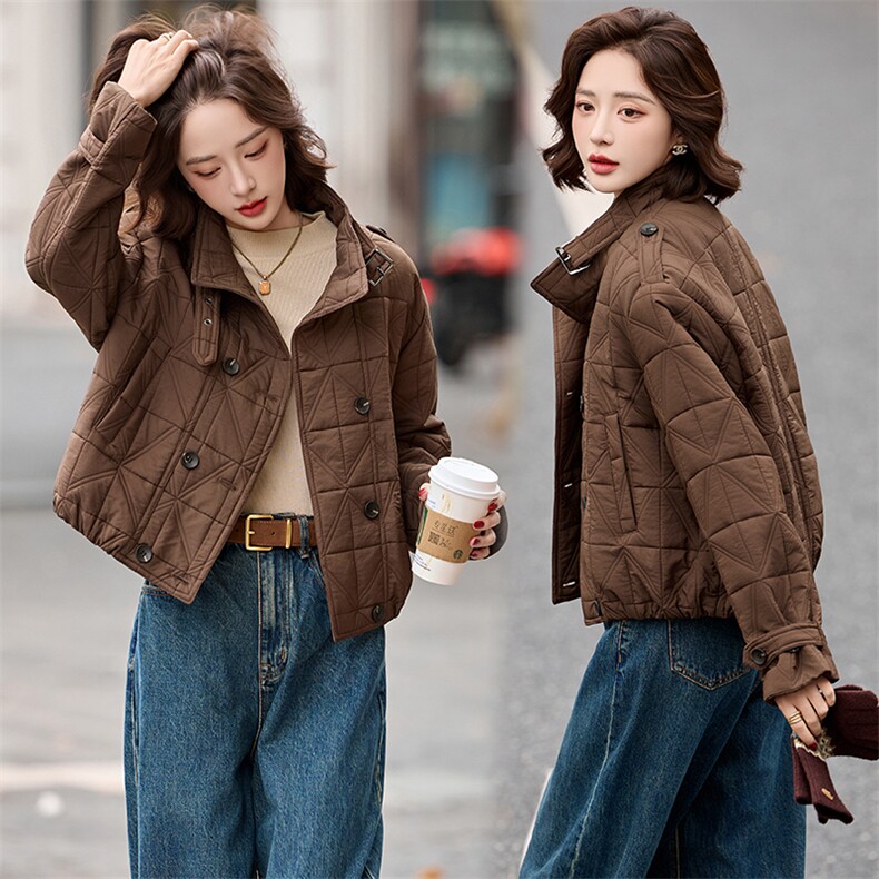 女装女士精品棉衣棉服2025年冬季,女装棉衣/棉服,1D073