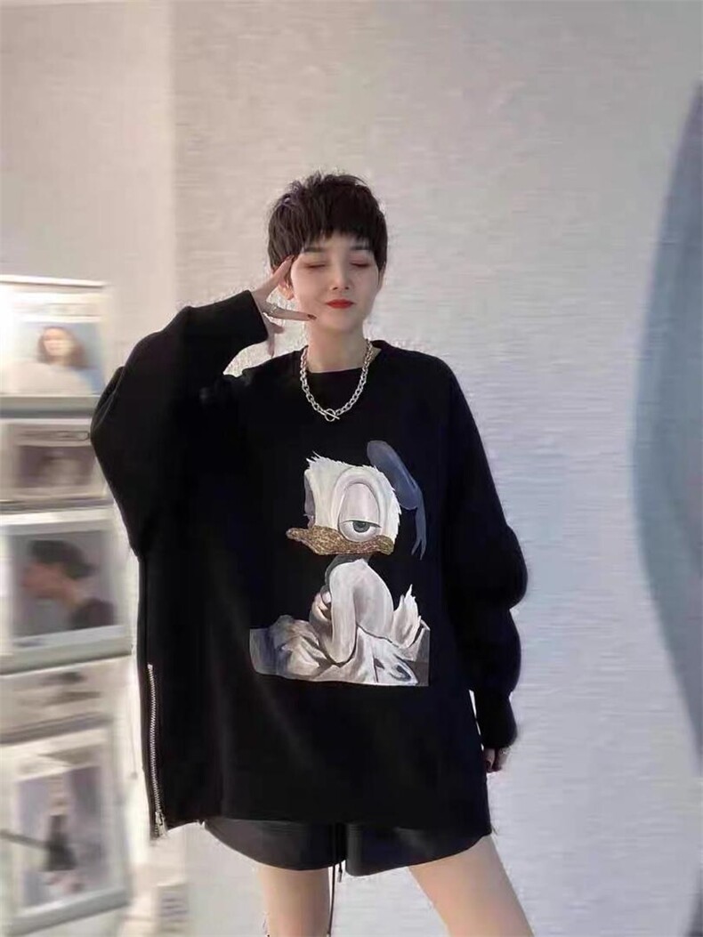 大版卫衣，女装卫衣/绒衫，洣琳萱