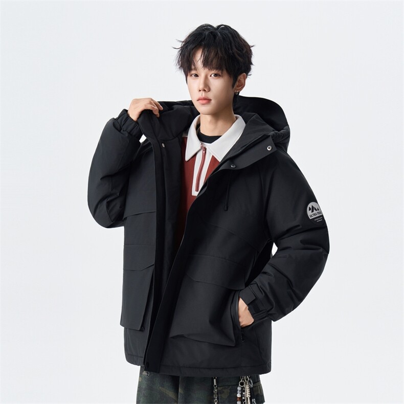 冬季羽绒服男款户外工装休闲情侣加厚保暖外套XZ309Y95707P248,男装羽绒服,星座309（原A406）