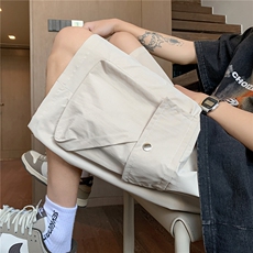 抖音得物夏款新款宽松短裤男士大口袋宽松工装裤DK27-特批25，男装牛仔裤，电商A099