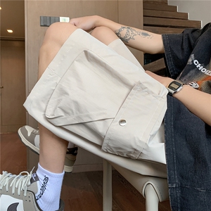 抖音得物夏款新款宽松短裤男士大口袋宽松工装裤DK27-特批25图片