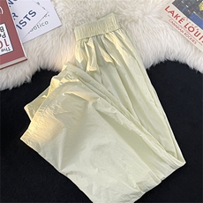 美式阔腿裤男女夏季高腰垂感宽松慵懒山本裤直筒休闲裤GK844-P33，男装休闲裤，星座1008
