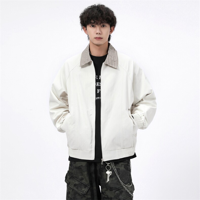 得物二开简约经典高级休闲百搭潮夹克外套男2025秋季JK1242-P80,男装夹克,星座1103-3