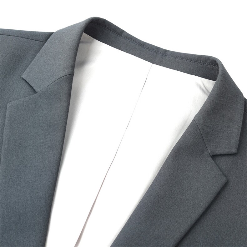休闲西服外套男士2025新款春秋单西上衣服高档商务西装男,男装西服,电商B212（原钱塘6029）
