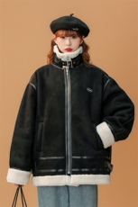 1羊羔毛休闲宽松大码M-5XL情侣潮棉服外套男YG7538P145控188，男装棉衣，星座226-2