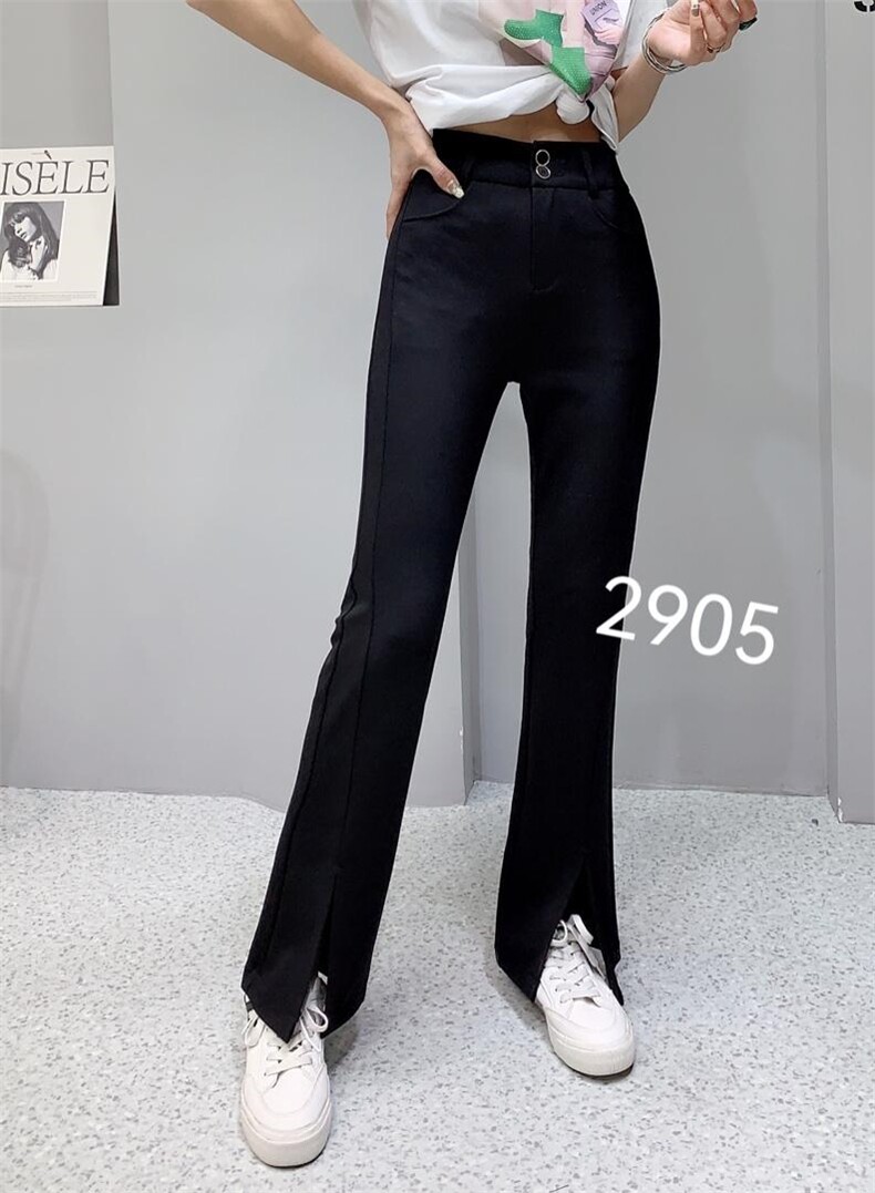 西裤薄料开叉裤，其它，帝瀛 DY