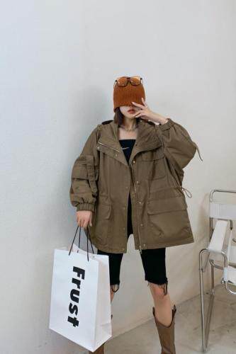 风衣外套，女装风衣，MZ 原创