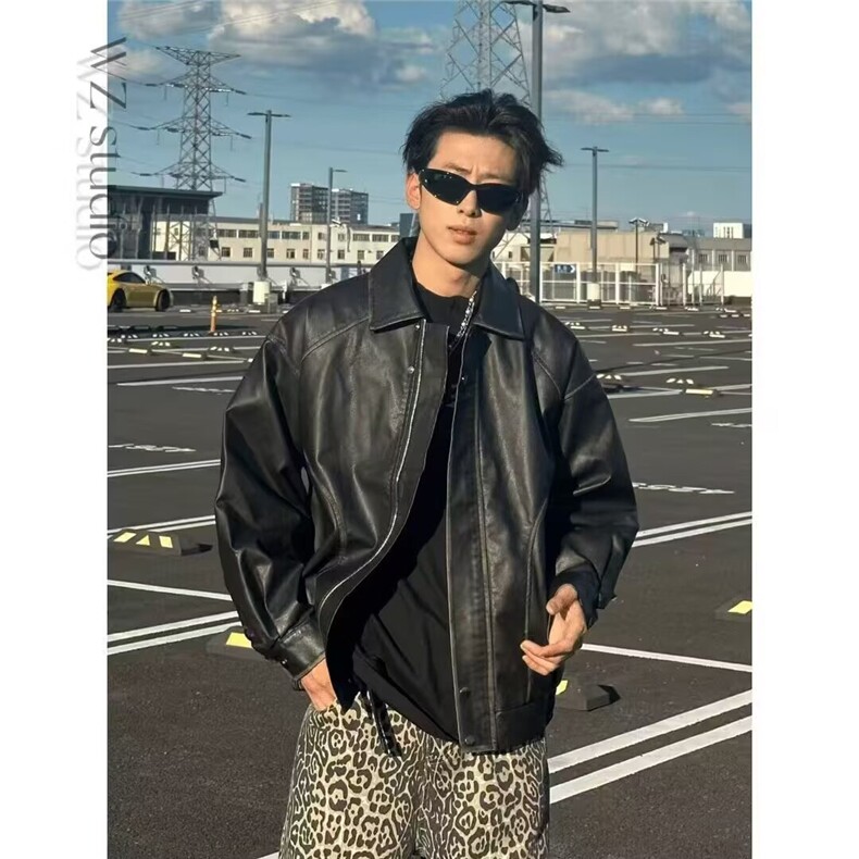 学院风字母刺绣棒球服外套少女春装2025新款初中高中学生宽松夹克,男装夹克,星座506A
