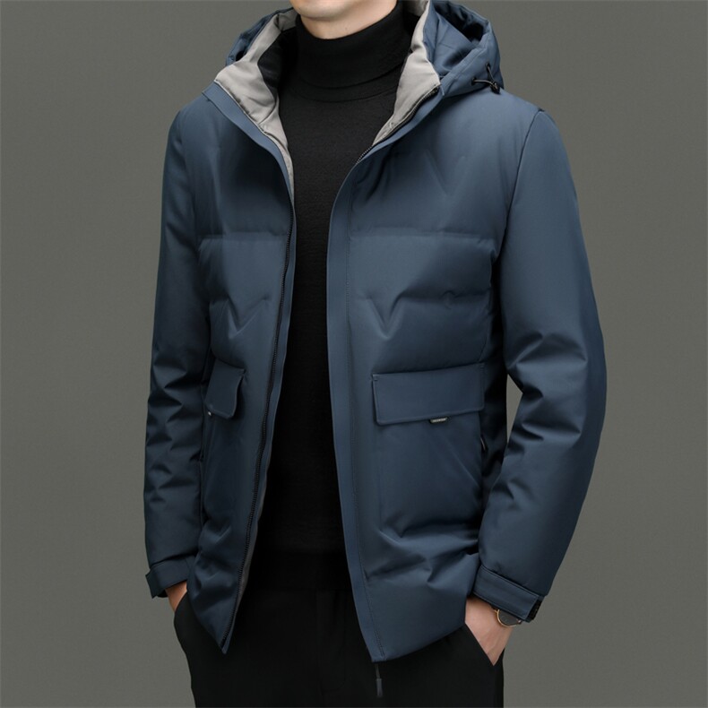 CSYR82378钱塘2020-2时尚休闲冬季厚款新款中年男士羽绒服P263,男装羽绒服,钱塘207-2