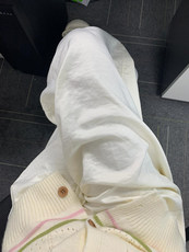 奶芙山本裤男夏季宽松阔腿裤慵懒长裤XZ-610A-KZ011-P42，男装休闲裤，星座610A