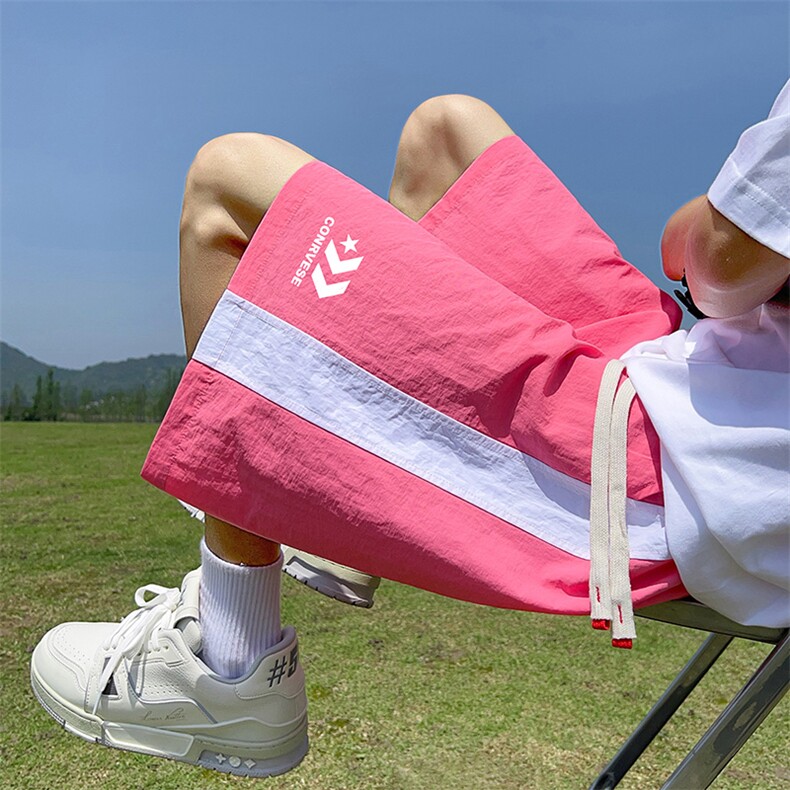 得物抖音品质多巴胺速干冰丝机能伞兵沙滩裤运动短裤K603P30控45,男装牛仔裤,电商C408(原B339-1)