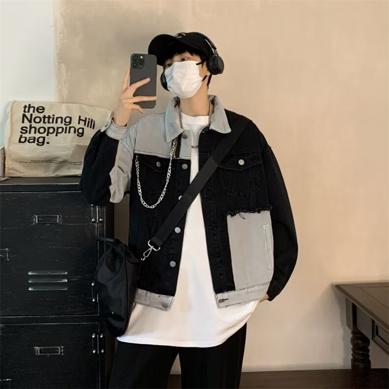 春季新款美式男外套夹克W2056P58,男装夹克,星座1116-2