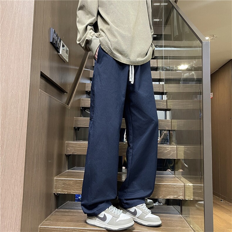 户外大口袋伞兵裤青少年休闲长裤潮牌解构直筒工装裤K2557TP40,男装西裤,电商D325