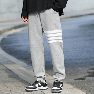 休闲裤男新款薄款卫裤青年潮流百搭男九分裤长裤潮MK04 P23图片