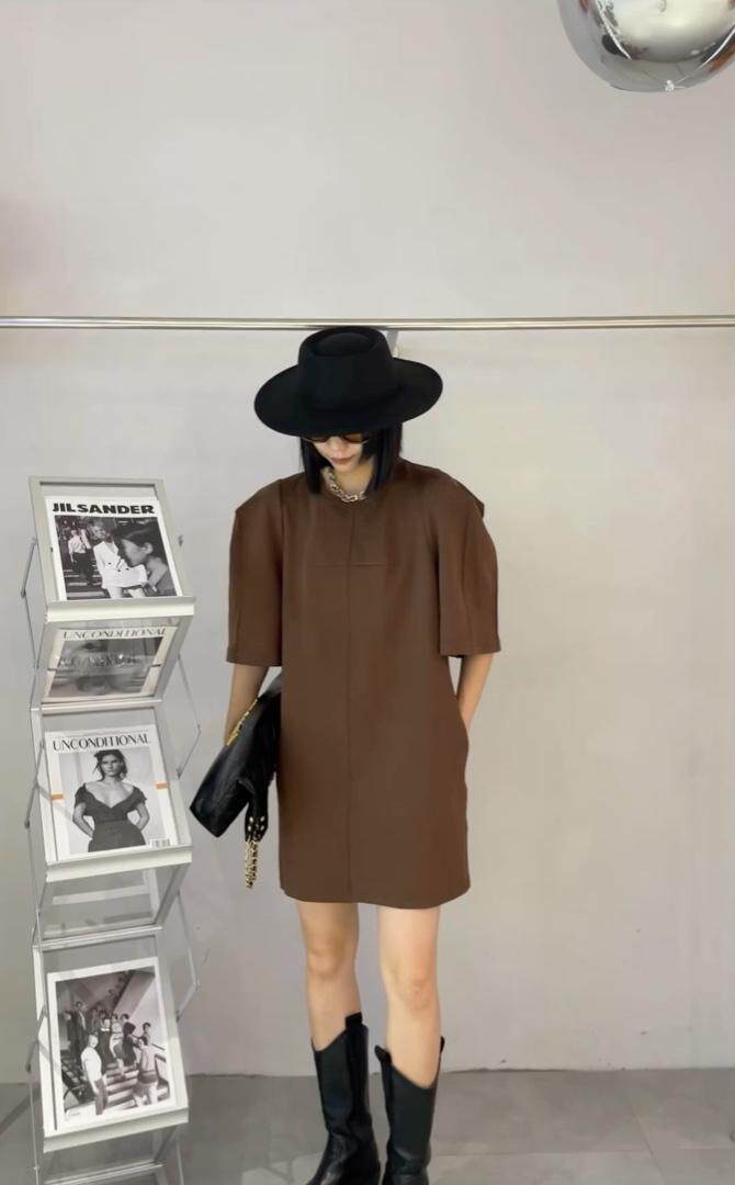 潮牌双面T裙，其它，雷洛奇丽