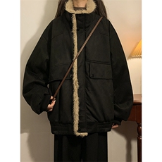 主推冬季新款宽松/座山雕加厚外套潮加厚棉衣XZ102B-1M801-P135，男装棉衣，星座102B-1