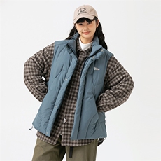 2026冬季新款男日系潮牌立领白鸭绒羽绒服马甲加厚外套YR08-F173，男装羽绒服，电商A101（原外27）