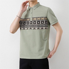 25032-特P35夏季休闲时尚T恤男短袖打底衫翻领短袖polo衫男，男装T恤，电商D310B