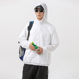 F714 P55防晒指数50+薄款宽松大码港风防晒衣夹克皮肤衣,男装防晒衣,星座1204-3