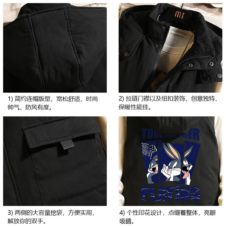 棉马甲男士大码加厚棉背心男坎肩男砖墙MJ47234-P80,男装背心/马甲,电商A040A