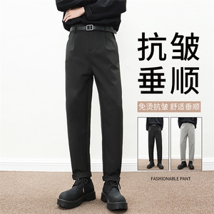 现货 K157 P35 控59.9 春季小脚垂直小西裤男图片