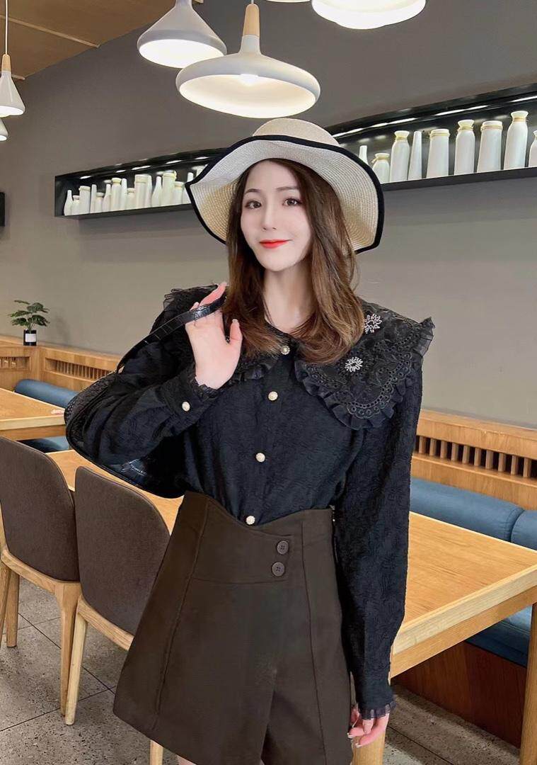 2022年春装衬衫，女装衬衫，玫瑰神话