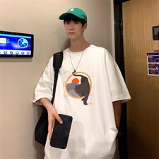 男圆领T恤宽松短袖T0506P30，男装T恤，星座1116-2